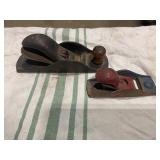 Two vintage block planes