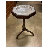 Wooden plant stand w/ insert 21' tall