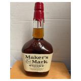Makers Mark Whisky dipped bottle1.75 liter 42% ALC