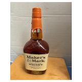 Makers Mark 1997 TN signed Bill Samuels1L bottle