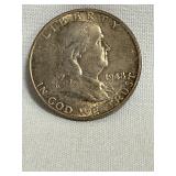 1948 Half Dollar Silver Coin