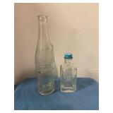 Vintage Pepsi Cola bottle/ shoe white bottle