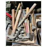 Assorted hammers