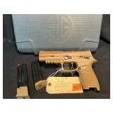 Sig Sauer P 320 Pistol 9mm 2mags &case