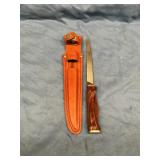 Sharp fixed, blade knife