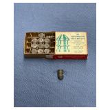 12 unlubricated cast bullets 45 cal