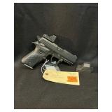 Rex 9 pistol 9mm PA red dot sight