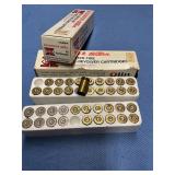 45auto brass casings 38count