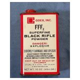 Goex superfine black rifle powder FFFg