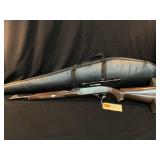 Remington Brown nylon 66 rifle 22 with scope