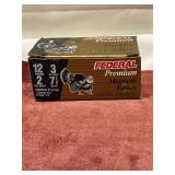 Federal premium 12 gauge 7 1/2 shot turkey shells
