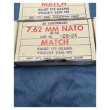 Four boxes 7.62 MM NATO