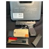 G Force Exodus Pistol 9mm w/case &cleaning kit