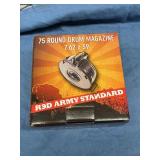 75 round drum magazine, 7.62X 39
