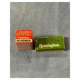 22 rim fire cartridges