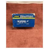 Speer lawman 38 Special 158 grain