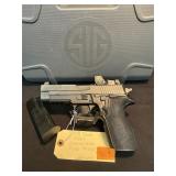 Sig Sauer P237 Pistol 45acp in case w/ sight