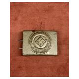 Nazi police belt buckle ï¿½GOD WITH USï¿½