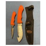 Rite Edge hunting knives w/ sheath