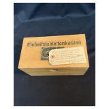 WWII German single shelf tablet case
