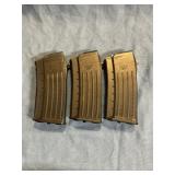 Three 5.56x45 magazines