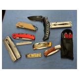 Knives and utility knife collection