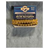 PPU 30-06 Springfield cartridges