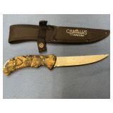 Camillus  hunting knife with sheath