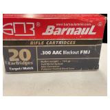 Barnaul 300 AAC blackout FMJ 20rds