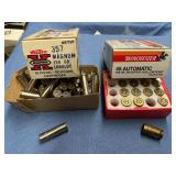 357 Magnum/45 auto brass casings