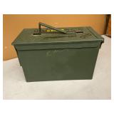 Metal ammunition box