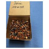 38cal bullets 158 gr partial box