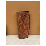Leather arrow holder