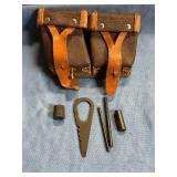 Army bags with tools