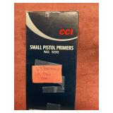 CCI small pistol primers 633 count
