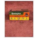 Remington hevi-shot 20 gauge five shot