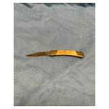Leopard folding knife