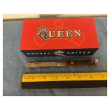 Queen Pocket Knife in box