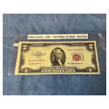 1953-A UNC Two Dollar U.S. Note- Red Seal