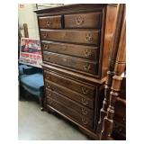 Wooden dresser 59 inches tall 39 inches wide
