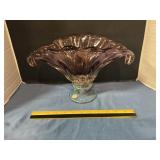 Murano Art Glass pedestal bowl