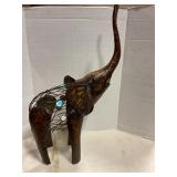 Metal elephant decor 26ï¿½ tall
