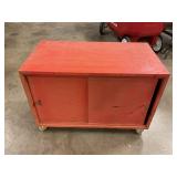 Storage cabinet on wheels 25ï¿½L x 14ï¿½ W x 17ï¿½ T