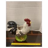 Ceramic Cracker Barrel rooster statue 10ï¿½ tall