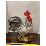 Ceramic rooster statue 13ï¿½ tall
