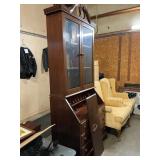 Secretary desk door comes off 7 ft tall with keys