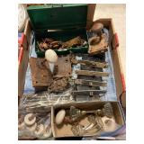 Vintage door knobs , rollers and accessories