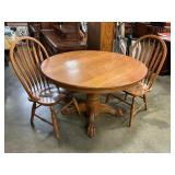 Table with two chairs