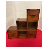 Wooden staircase trinket holder 14ï¿½x14ï¿½