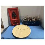 Folk Art Home decor/ 10ï¿½ lazy susan